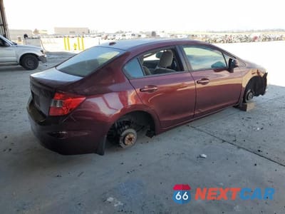 Trzecie zdjęcie samochodu z tyłu: 2012 HONDA CIVIC EX VIN:2HGFB2F86CH573841 - miniatura