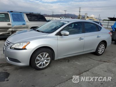 2014 NISSAN SENTRA S 3N1AB7AP6EY226675 - główne zdjęcie licytacji z USA - miniatura