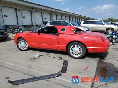 Drugie zdjęcie samochodu z przodu: 2002 FORD THUNDERBIRD VIN:1FAHP60A02Y100975 - miniatura