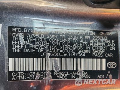 Zdjęcie 12 z 12 samochodu: 2006 TOYOTA PRIUS VIN:JTDKB20U363187064 - miniatura