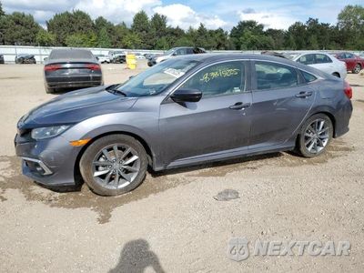 2019 HONDA CIVIC EX JHMFC1F30KX010805 - główne zdjęcie licytacji z USA - miniatura