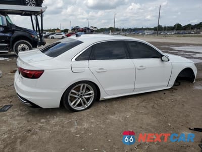 Trzecie zdjęcie samochodu z tyłu: 2023 AUDI A4 PREMIUM PLUS 45 VIN:WAUEAAF44PN002069 - miniatura