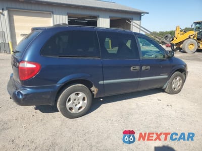 Trzecie zdjęcie samochodu z tyłu: 2001 DODGE GRAND CARAVAN SE VIN:1B4GP24391B228222 - miniatura