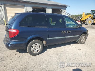 Trzecie zdjęcie samochodu z tyłu: 2001 DODGE GRAND CARAVAN SE VIN:1B4GP24391B228222 - miniatura