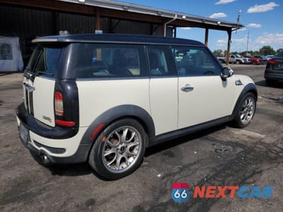 Trzecie zdjęcie samochodu z tyłu: 2008 MINI COOPER S CLUBMAN VIN:WMWMM33548TP70966 - miniatura