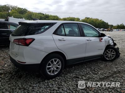 Trzecie zdjęcie samochodu z tyłu: 2022 CHEVROLET EQUINOX LS VIN:3GNAXSEV3NS235418 - miniatura