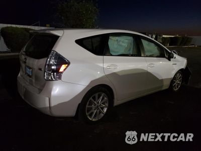 Trzecie zdjęcie samochodu z tyłu: 2012 TOYOTA PRIUS V VIN:JTDZN3EU2C3176041 - miniatura