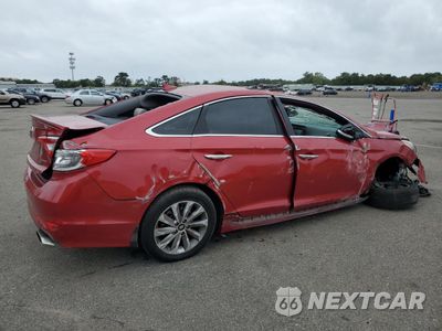 Trzecie zdjęcie samochodu z tyłu: 2017 HYUNDAI SONATA SPORT VIN:5NPE34AF0HH443786 - miniatura