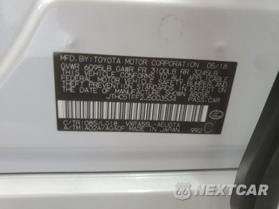 Zdjęcie 12 z 13 samochodu: 2018 LEXUS LS 500 BASE VIN:JTHC51FF2J5003534 - miniatura
