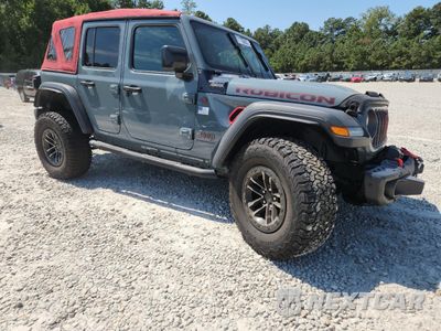 Czwarte zdjęcie samochodu z boku: 2024 JEEP WRANGLER RUBICON VIN:1C4RJXFG7RW200739 - miniatura