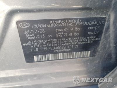 Zdjęcie 12 z 12 samochodu: 2009 HYUNDAI SONATA SE VIN:5NPEU46C99H491171 - miniatura
