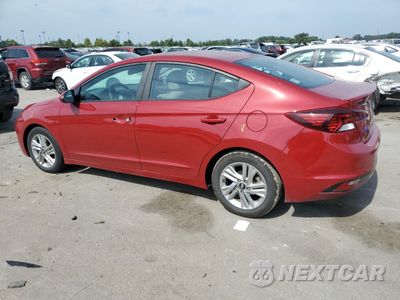 Drugie zdjęcie samochodu z przodu: 2019 HYUNDAI ELANTRA SEL VIN:KMHD84LF9KU738162 - miniatura