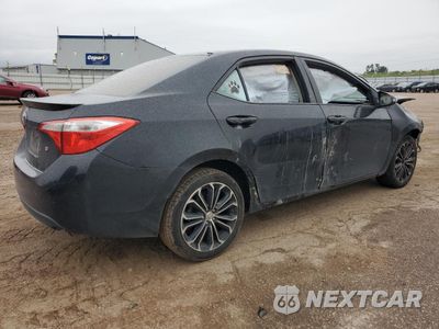 Trzecie zdjęcie samochodu z tyłu: 2014 TOYOTA COROLLA L VIN:5YFBURHE7EP089242 - miniatura