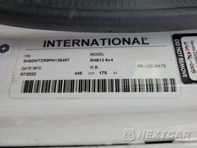 Zdjęcie 10 z 10 samochodu: 2023 INTERNATIONAL RH613 VIN:3HSDWTZR9PN135487 - miniatura