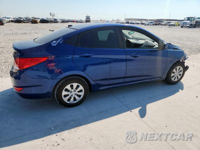 Trzecie zdjęcie samochodu z tyłu: 2017 HYUNDAI ACCENT SE VIN:KMHCT4AE1HU311572 - miniatura