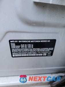 Zdjęcie 12 z 13 samochodu: 2023 BMW 740 I VIN:WBA23EH0XPCM87683 - miniatura