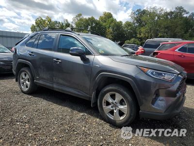 Czwarte zdjęcie samochodu z boku: 2021 TOYOTA RAV4 XLE VIN:4T3R6RFV6MU029159 - miniatura