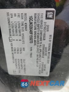 Zdjęcie 12 z 12 samochodu: 2008 CHEVROLET SILVERADO K3500 VIN:1GCJK33648F159273 - miniatura