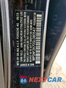 Zdjęcie 12 z 14 samochodu: 2016 PORSCHE PANAMERA GTS VIN:WP0AF2A70GL080547 - miniatura