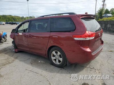 Drugie zdjęcie samochodu z przodu: 2014 TOYOTA SIENNA LE VIN:5TDKK3DC2ES416905 - miniatura