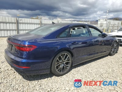 Trzecie zdjęcie samochodu z tyłu: 2021 AUDI A8 L VIN:WAU8EAF88MN013723 - miniatura