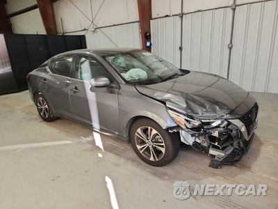 Czwarte zdjęcie samochodu z boku: 2023 NISSAN SENTRA SV VIN:3N1AB8CV1PY307801 - miniatura