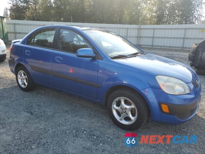 Czwarte zdjęcie samochodu z boku: 2007 KIA RIO BASE VIN:KNADE123976269389 - miniatura