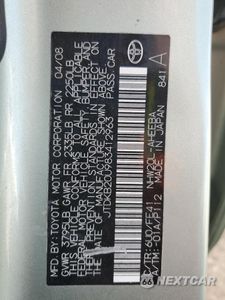 Zdjęcie 13 z 15 samochodu: 2008 TOYOTA PRIUS VIN:JTDKB20U983412963 - miniatura