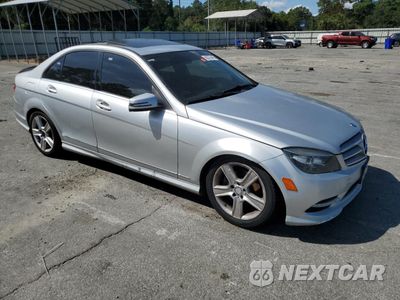Czwarte zdjęcie samochodu z boku: 2011 MERCEDES-BENZ C 300 4MATIC VIN:WDDGF8BB4BR162535 - miniatura