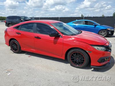 Czwarte zdjęcie samochodu z boku: 2018 HONDA CIVIC LX VIN:2HGFC2F53JH551943 - miniatura