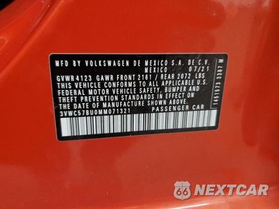 Zdjęcie 13 z 13 samochodu: 2021 VOLKSWAGEN JETTA S VIN:3VWC57BU0MM071321 - miniatura