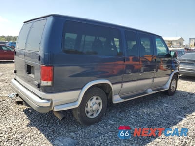 Trzecie zdjęcie samochodu z tyłu: 1999 FORD ECONOLINE E350 SUPER DUTY WAGON VIN:1FMNE31F2XHC16855 - miniatura