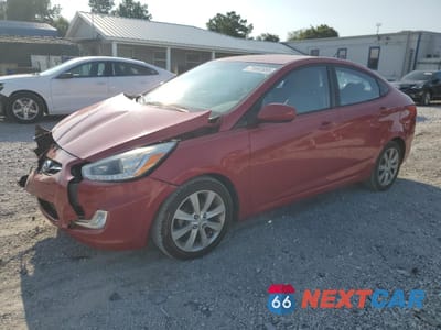 2014 HYUNDAI ACCENT GLS KMHCU4AE1EU624565 - główne zdjęcie licytacji z USA - miniatura