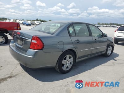 Trzecie zdjęcie samochodu z tyłu: 2006 CHEVROLET MALIBU LT VIN:1G1ZT51F16F175550 - miniatura