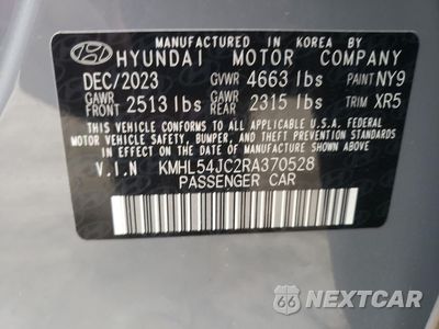 Zdjęcie 13 z 13 samochodu: 2024 HYUNDAI SONATA N LINE VIN:KMHL54JC2RA370528 - miniatura