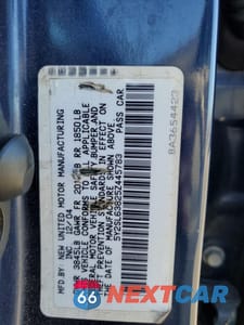 Zdjęcie 13 z 15 samochodu: 2005 PONTIAC VIBE VIN:5Y2SL63825Z445783 - miniatura