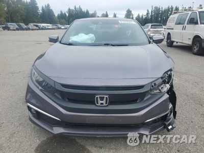 Piąte zdjęcie samochodu w środku: 2019 HONDA CIVIC EX VIN:2HGFC3B33KH357408 - miniatura
