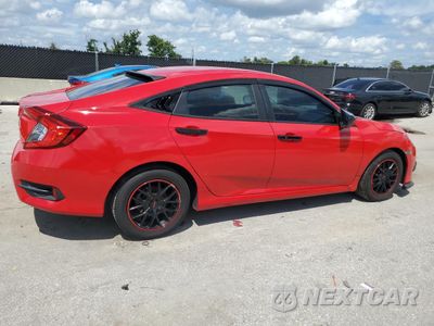 Trzecie zdjęcie samochodu z tyłu: 2018 HONDA CIVIC LX VIN:2HGFC2F53JH551943 - miniatura