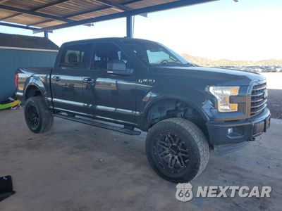 Czwarte zdjęcie samochodu z boku: 2017 FORD F150 SUPERCREW VIN:1FTEW1EF4HKD30554 - miniatura