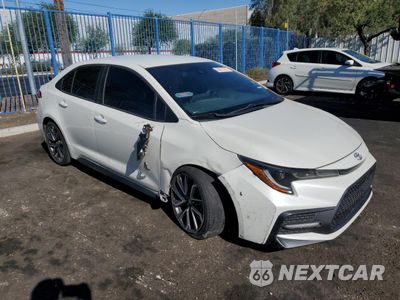 Czwarte zdjęcie samochodu z boku: 2020 TOYOTA COROLLA SE VIN:5YFS4RCE5LP055207 - miniatura