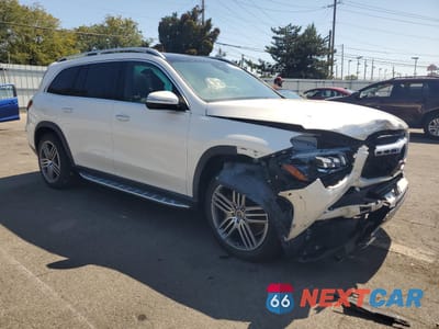 Czwarte zdjęcie samochodu z boku: 2020 MERCEDES-BENZ GLS 450 4MATIC VIN:4JGFF5KEXLA149704 - miniatura