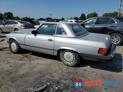 Drugie zdjęcie samochodu z przodu: 1988 MERCEDES-BENZ 560 SL VIN:WDBBA48D7JA086230 - miniatura
