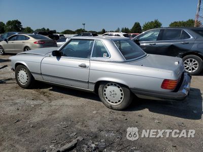 Drugie zdjęcie samochodu z przodu: 1988 MERCEDES-BENZ 560 SL VIN:WDBBA48D7JA086230 - miniatura