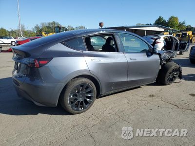 Trzecie zdjęcie samochodu z tyłu: 2023 TESLA MODEL Y VIN:7SAYGDEE4PA079582 - miniatura