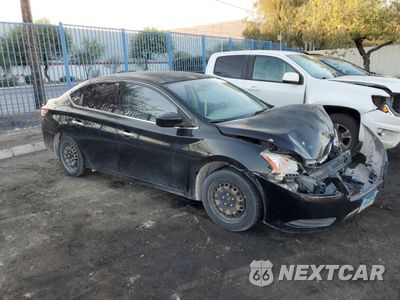 Czwarte zdjęcie samochodu z boku: 2014 NISSAN SENTRA S VIN:3N1AB7AP8EY252792 - miniatura