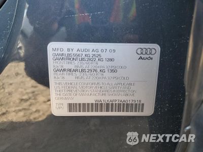 Zdjęcie 12 z 14 samochodu: 2010 AUDI Q5 PREMIUM PLUS VIN:WA1LKAFP7AA017918 - miniatura