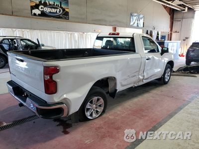 Trzecie zdjęcie samochodu z tyłu: 2024 CHEVROLET SILVERADO C1500 VIN:3GCNAAEDXRG272293 - miniatura