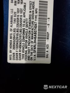 Zdjęcie 13 z 13 samochodu: 2010 HONDA ODYSSEY EX VIN:5FNRL3H46AB074047 - miniatura