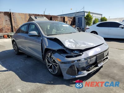 Czwarte zdjęcie samochodu z boku: 2025 HYUNDAI IONIQ 6 LIMITED VIN:KMHM54AA6SA088742 - miniatura
