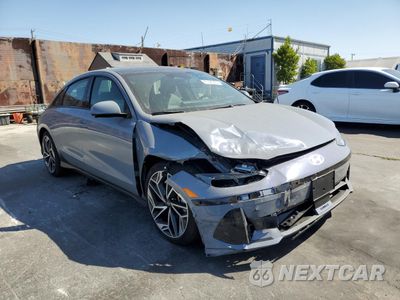 Czwarte zdjęcie samochodu z boku: 2025 HYUNDAI IONIQ 6 LIMITED VIN:KMHM54AA6SA088742 - miniatura